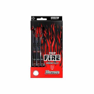 Šípky Harrows steel 21g Fire High Grade Alloy, oceľ