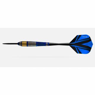 Šípky Harrows steel Vivid R Blue 21g, brass