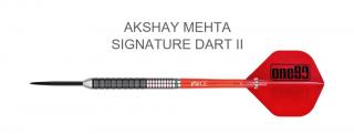 Šípky steel One80 Akshay Mehta V2 24g, 90% wolfram
