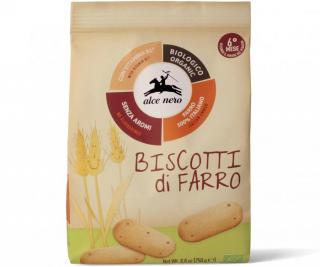 Alce Nero BIO detské špaldové sušienky s vitamínom B1, 6M+, 250 g