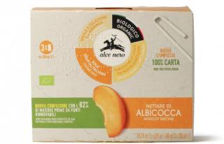 Alce Nero BIO Marhuľový nektár, 600 ml (3x balenie 200 ml)
