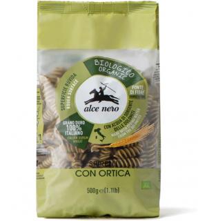 Alce Nero Spirelli BIO so žihľavou, 500 g
