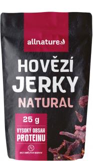 Allnature Beef Jerky, Natural, 25 g