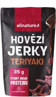Allnature Beef Jerky, Teriyaki, 25 g