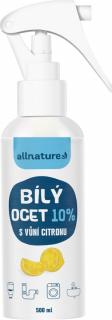 Allnature Biely ocot sprej 10% s vôňou citróna, 500 ml