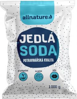 Allnature Jedlá sóda, 1000 g