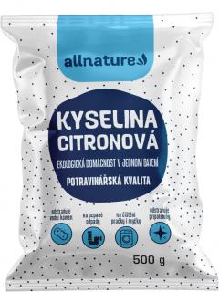 Allnature Kyselina citrónová, 500 g