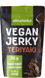 Allnature Vegan Jerky, Teriyaki, 25 g