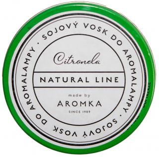 AROMKA Prírodný vonný vosk do aromalampy sójový, Citronela, 35 g