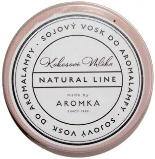 AROMKA Prírodný vonný vosk do aromalampy sójový, Kokosové Mlieko, 35 g