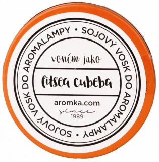 AROMKA Prírodný vonný vosk do aromalampy sójový, Litsea Cubeba, 35 g