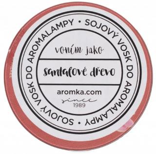 AROMKA Prírodný vonný vosk do aromalampy sójový, Santalové Drevo, 35 g