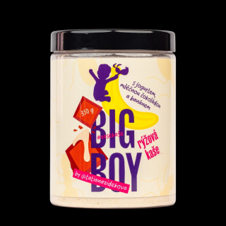 BIG BOY Ryžová kaša s jogurtom, 350 g, @tatianazidekova