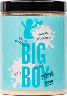 BIG BOY Ryžová proteínová kaša Nature, 250 g