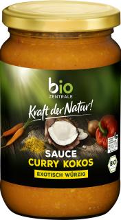 Bio Zentrale BIO omáčka kari-kokos, 340 ml