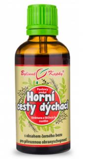 Bylinné kvapky Horné dýchacie cesty - tinktúra, 50 ml