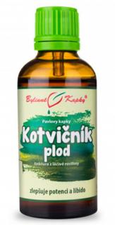 Bylinné kvapky Kotvičník plod (Tribulus terrestris) - tinktúra, 50 ml