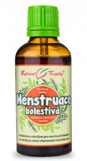 Bylinné kvapky Menštruácia B - tinktúra, 50 ml