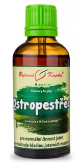 Bylinné kvapky Pestrec - tinktúra, 50 ml