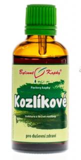 Bylinné kvapky Valeriána lekárska (valeriánske/kozlíkové) - tinktúra, 50 ml