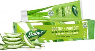 DABUR Upokojujúca a ochranná zubná pasta s aloe vera, 100 ml