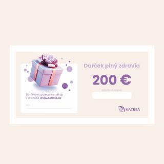 Darčekový poukaz 200€