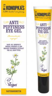 Dr. Konopka's Anti Puffiness Eye Gel, Očný gél proti opuchom, 20 ml