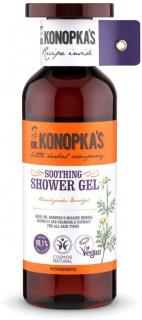 Dr. Konopka's Soothing Shower Gel, Upokojujúci sprchový gél, 500 ml