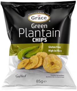 Grace Banánové chipsy solené, 85g
