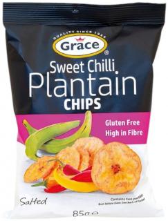 Grace Banánové chipsy sweet chilli, 85 g