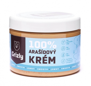 GRIZLY 100% Arašidové maslo jemné 500 g
