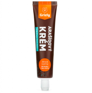GRIZLY Arašidová pasta s mliečnou čokoládou v tube 75 g