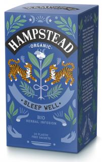Hampstead Tea London BIO Bylinný čaj na dobrú noc, 20 vrecúšok