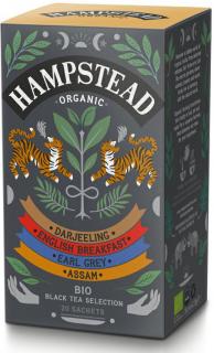 Hampstead Tea London BIO Výber čiernych čajov, 20 vrecúšok