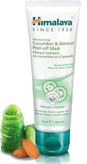 Himalaya Moisturizing Peel-Off Mask, Hydratačná slupovacia maska, Uhorka & Mandle, 75 ml