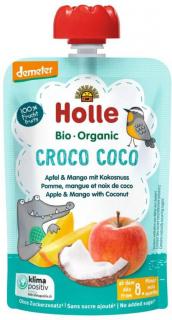 Holle BIO Kapsička - jablko s mangom a kokosom, 100 g