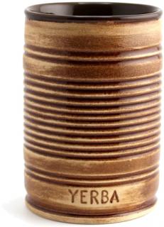 Keramická kalabasa, Guampa - medová, 300 ml