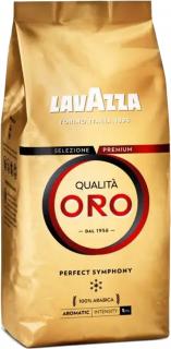 Lavazza Qualita Oro, zrnková káva, 100% Arabica, 1 kg