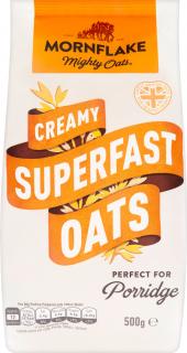 Mornflake Creamy Superfast Oats, Sekané ovsené vločky, 500 g