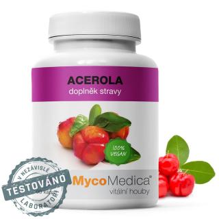 MycoMedica Acerola Extrakt, 500 mg, 90 rastlinných kapsúl