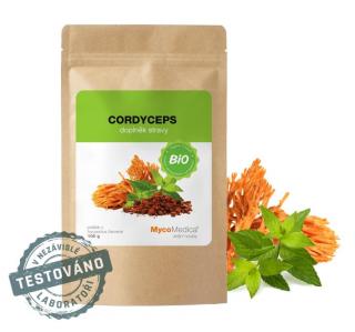 MycoMedica BIO Cordyceps Prášok, 100 g