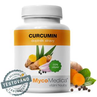 MycoMedica Curcumin Extract (Kurkumín), 300 mg, 120 rastlinných kapsúl