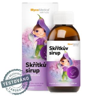 MycoMedica Škriatkov sirup, Kosti, Nosný sirup na konzumáciu tinktúr, 200 ml