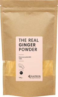 NATIOS BIO Zázvor Prášok, 100 g