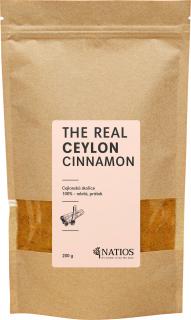 NATIOS Cejlónska škorica, Mletý prášok, 200 g