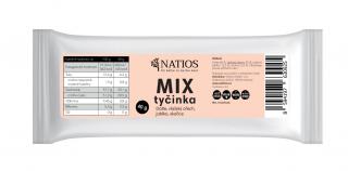NATIOS Mix tyčinka - Datle, vlašský orech, jablko, škorica, 40 g