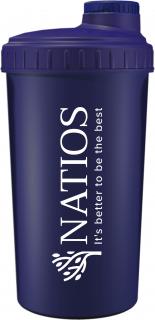 NATIOS Šejker (shaker), Tmavo modrý, 700 ml