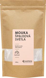 NATIOS Špaldová múka, Jemne mletá, Svetlá, 1000 g