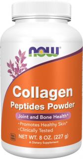 NOW FOODS Collagen Peptides Powder, Kolagénne peptidy, 227 g