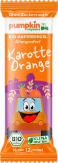 Pumpkin Organics BIO Ovsená tyčinka 20 g - Mrkva, škorica a pomaranč (12. mesiac)